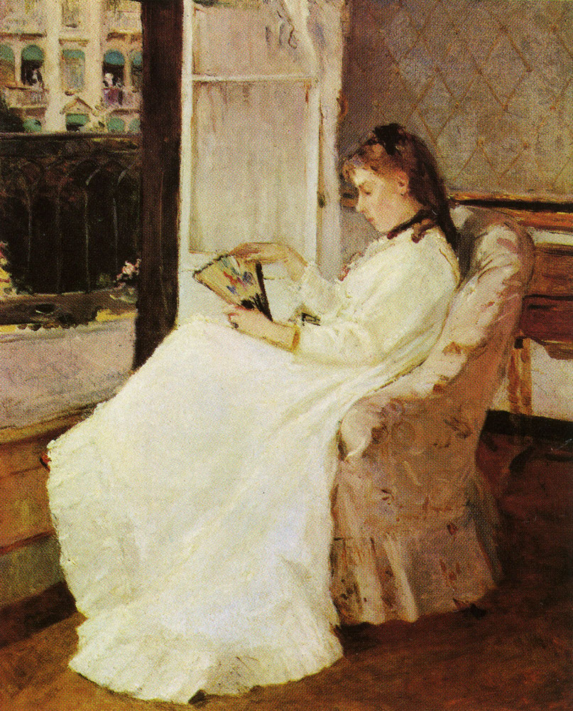 Berthe Morisot - The artist's sister at a window