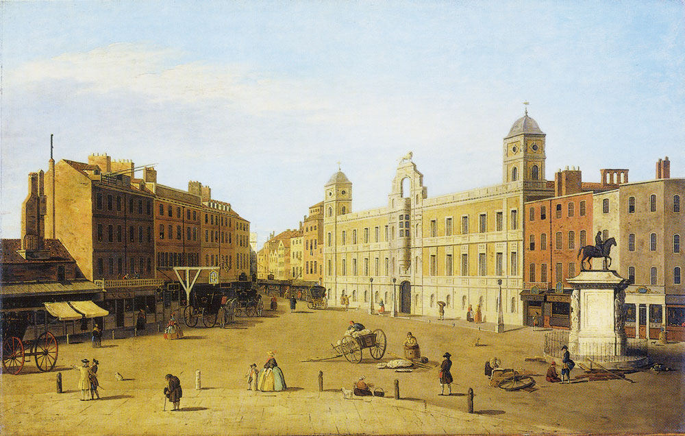 After Canaletto - London: Northumberland House