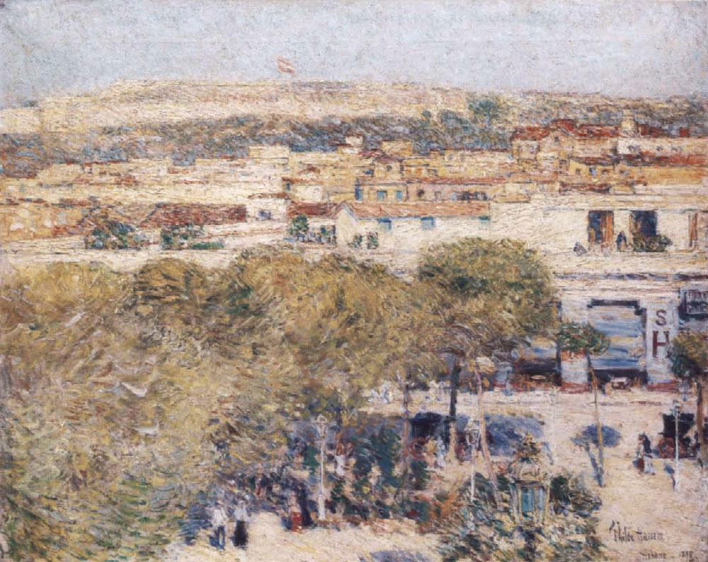 Childe Hassam - Place Centrale and Fort Cabanas, Havana