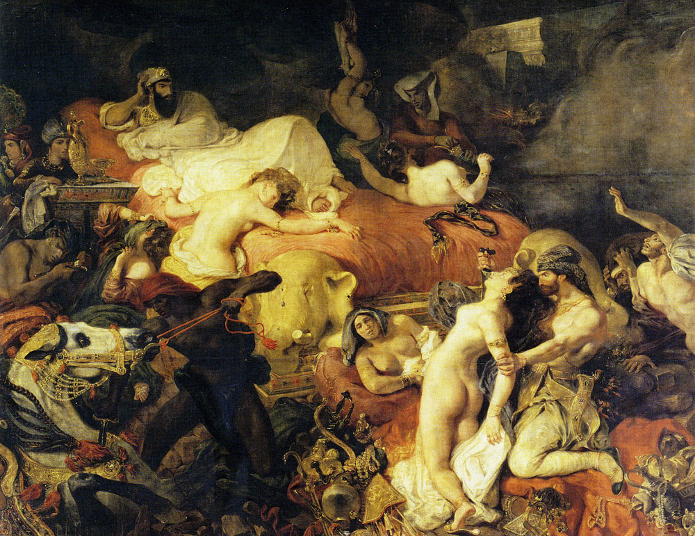 Eugène Delacroix - The death of Sardanapalus