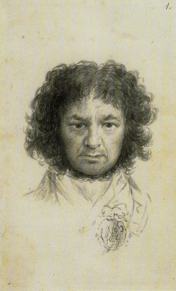 Francisco Goya - Self-Portrait after Illness of 1792-93