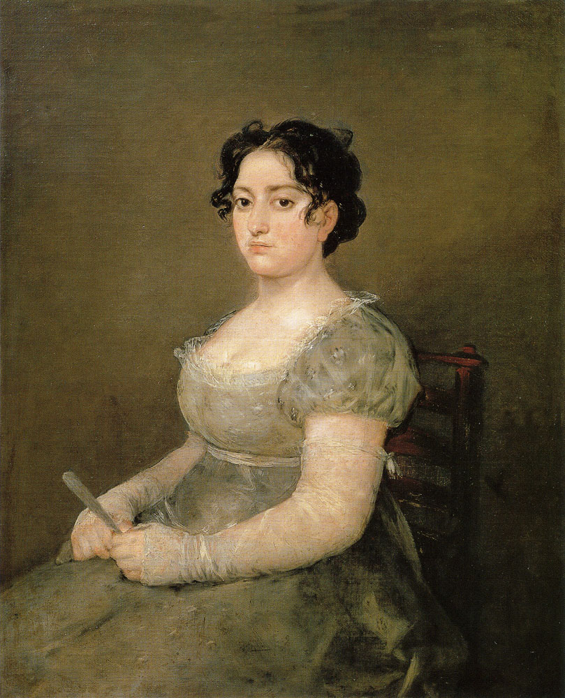 Francisco Goya - Young Woman with a Fan