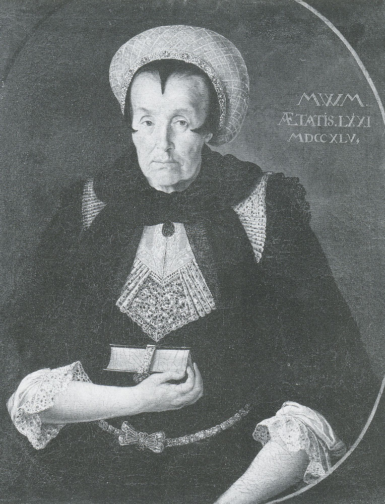 Unknown eighteenth-century German artist - Portrait of a seventy-one-year-old woman
