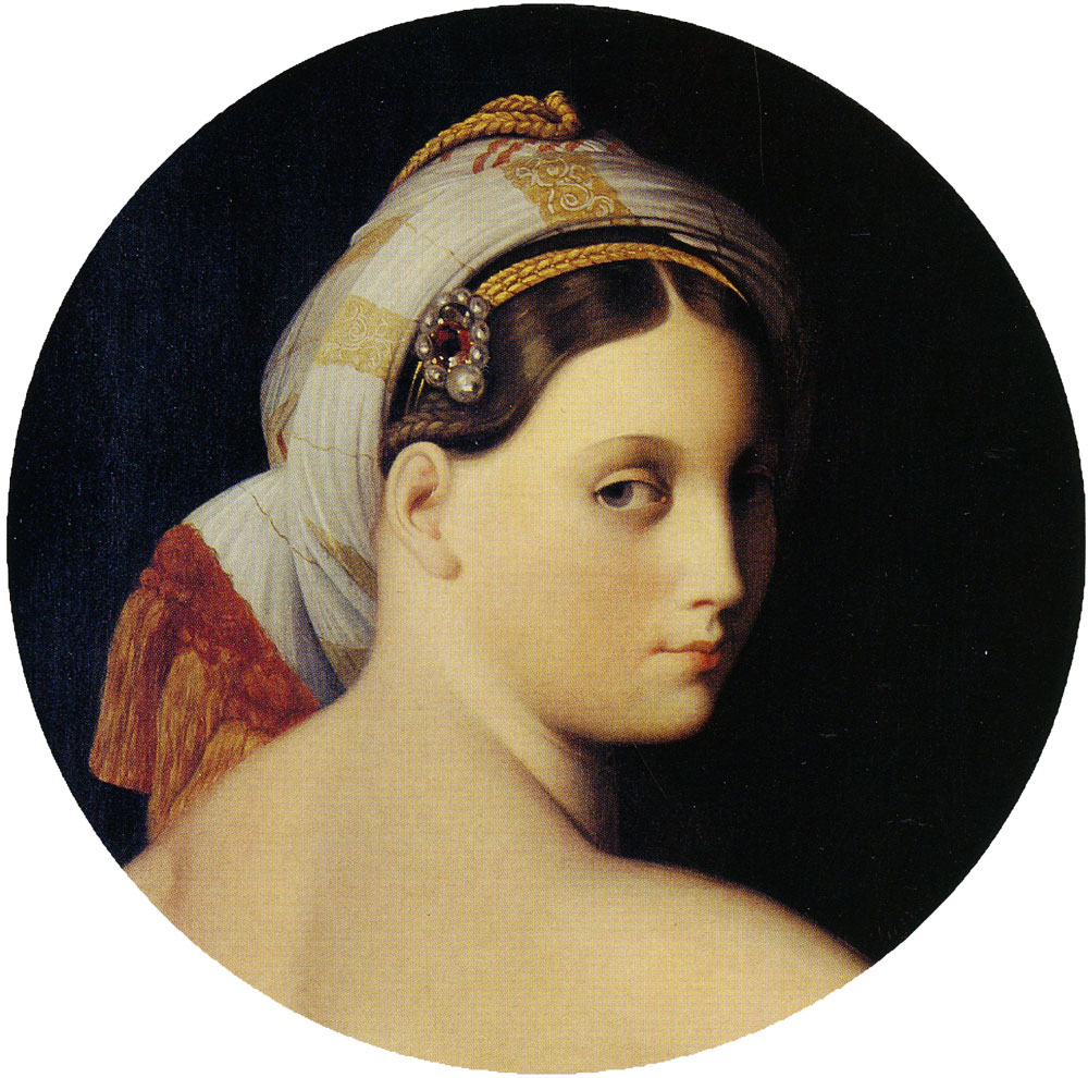 Jean Auguste Dominique Ingres - Head of the grand odalisque