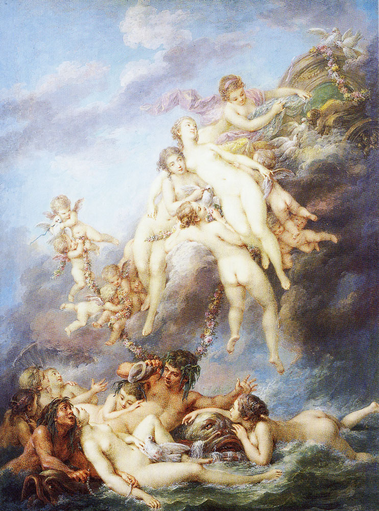 Jacques Charlier after François Boucher - The Birth of Venus