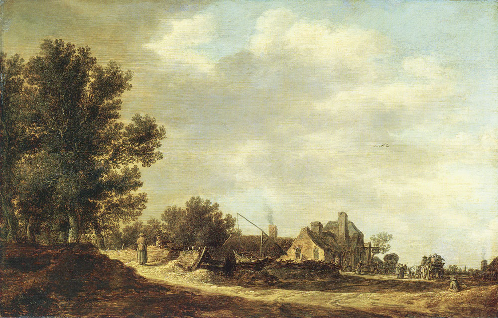Jan van Goyen - Landscape with an inn