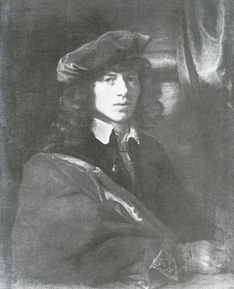 Jan van Noordt - Portrait of a Young Man in a Beret