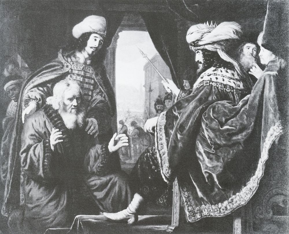 Jan Victors - Joseph brings his father before Pharaoh