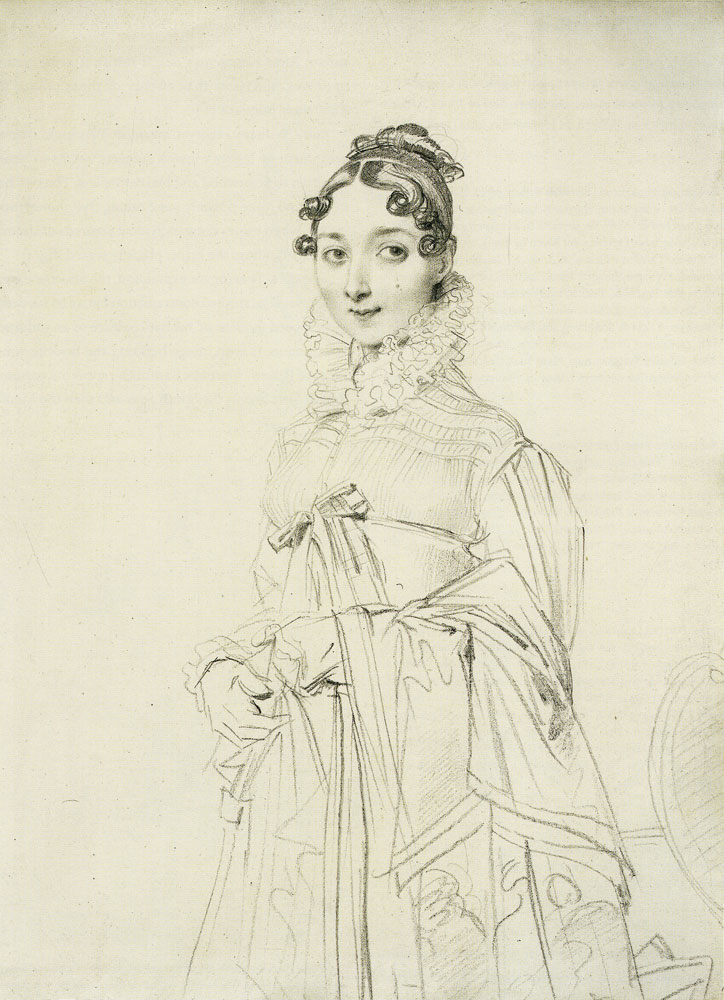 Jean Auguste Dominique Ingres - Portrait of a Lady