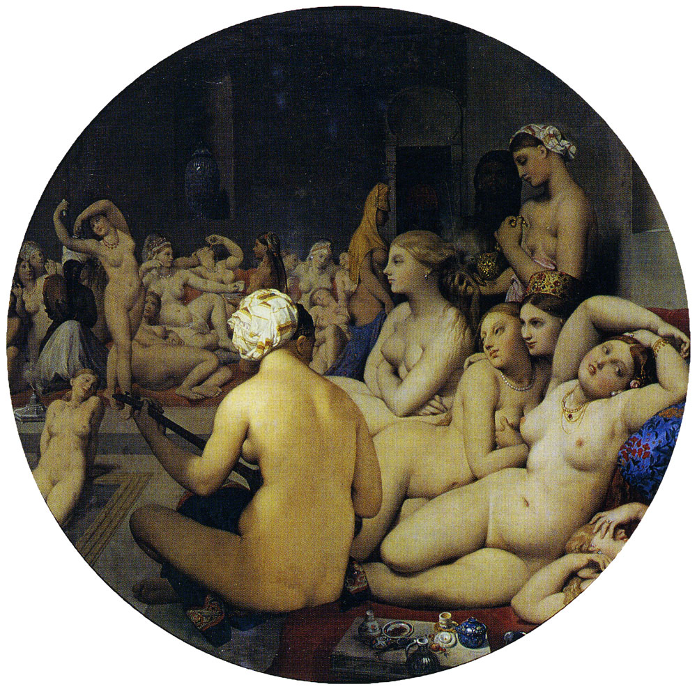 Jean Auguste Dominique Ingres - Turkish bath