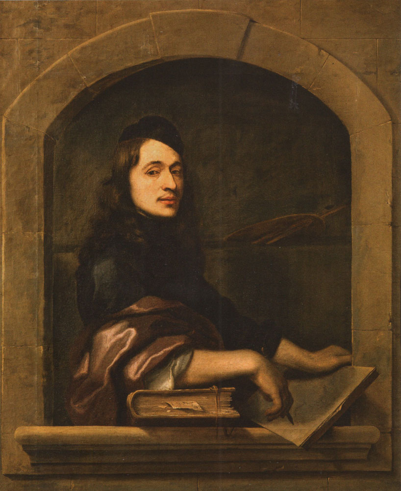 Johann Ulrich Mayr - Self-Portrait
