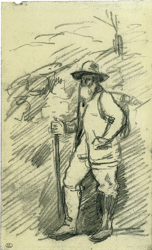 Paul Cézanne - Pissarro going to paint
