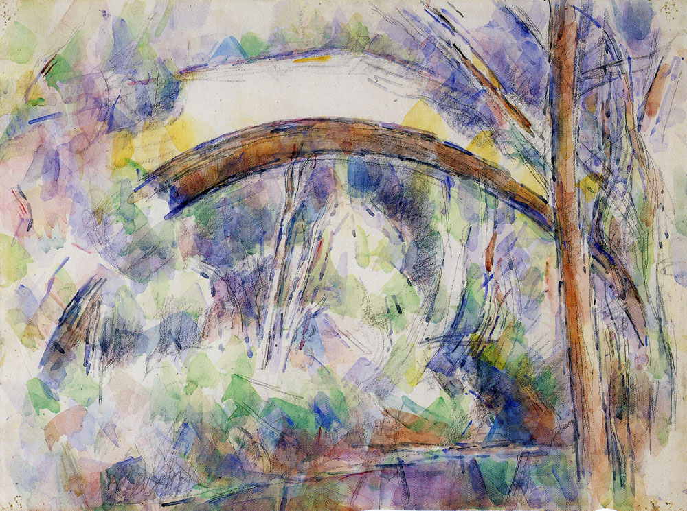 Paul Cézanne - The Pont des Trois Sautets