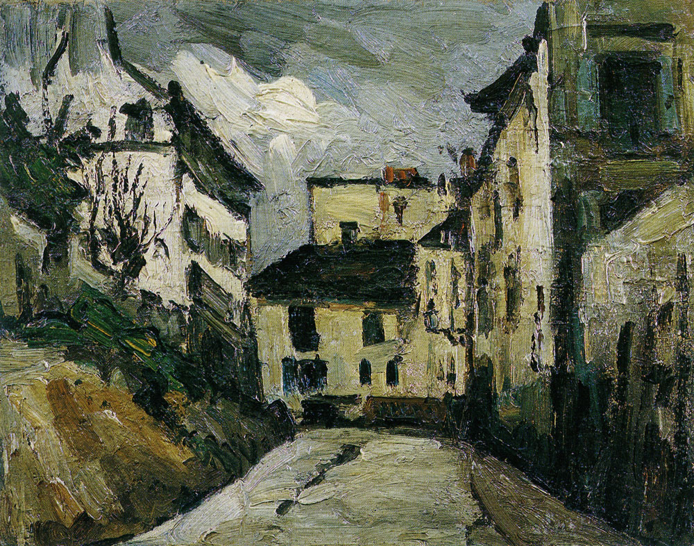 Paul Cézanne - The Rue des Saules, Montmartre