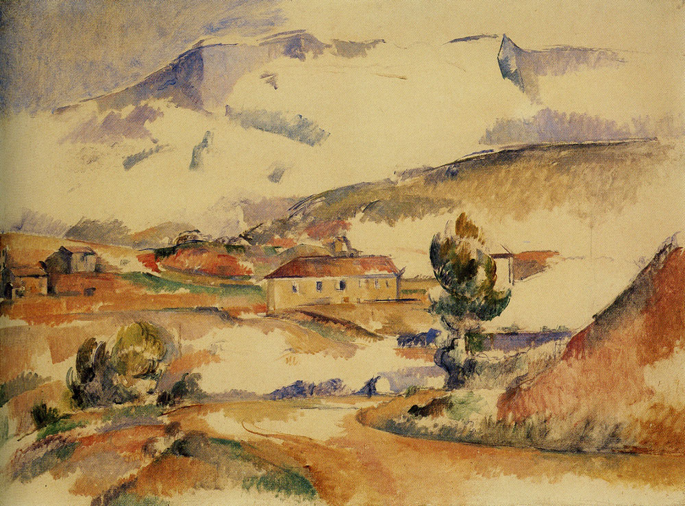 Paul Cézanne - Montagne Sainte-Victoire, near Gardanne