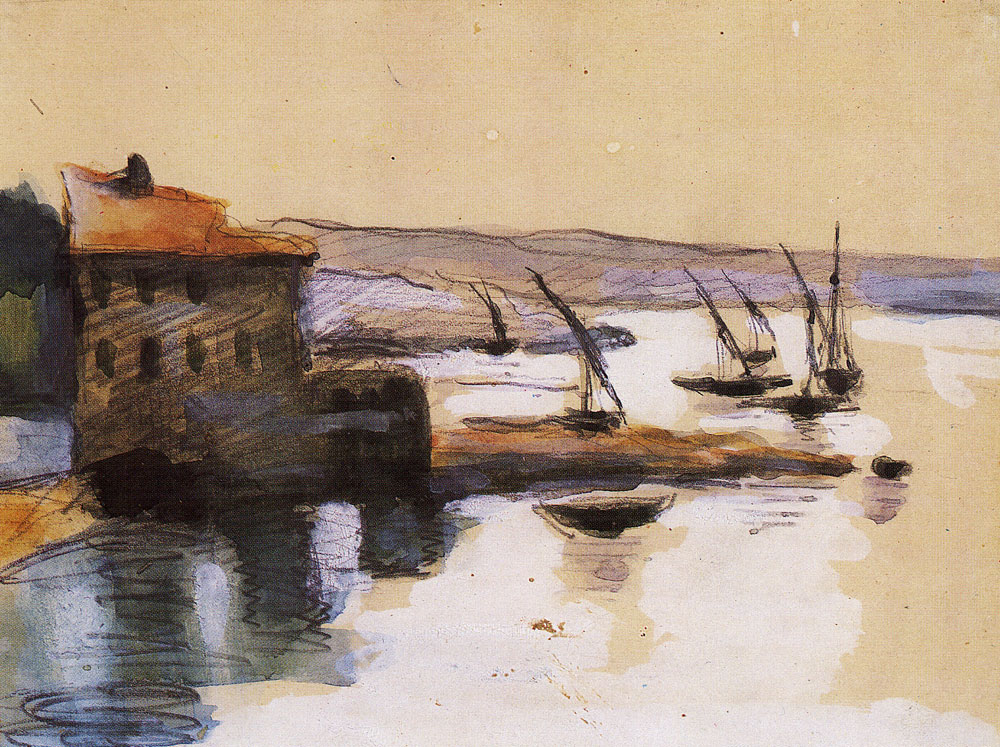 Paul Cézanne - Seascape