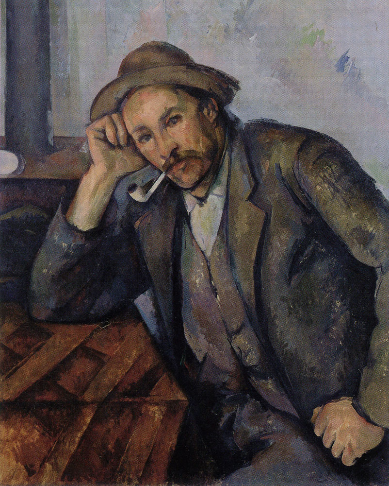 Paul Cézanne - The smoker