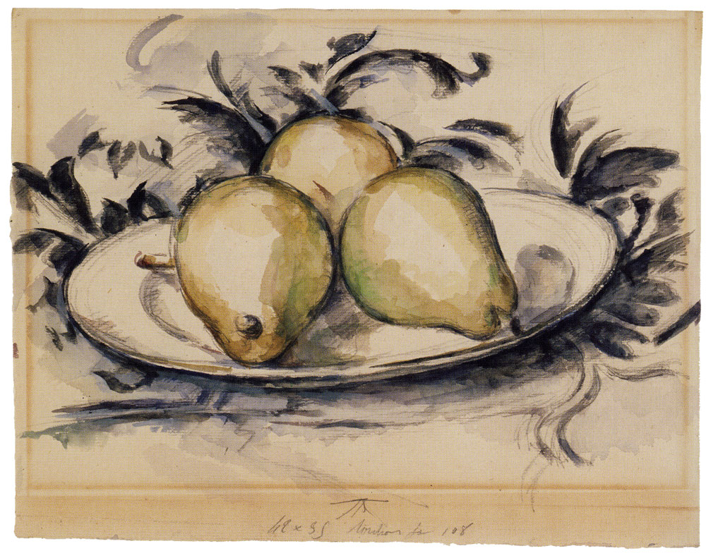 Paul Cézanne - Three pears
