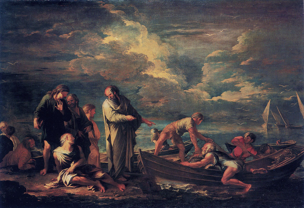 Salvator Rosa - Pythagoras and the Fishermen