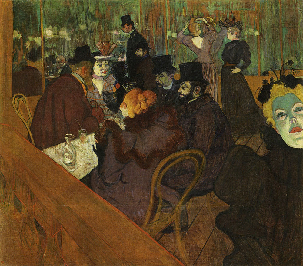 Henri de Toulouse-Lautrec - At the Moulin Rouge