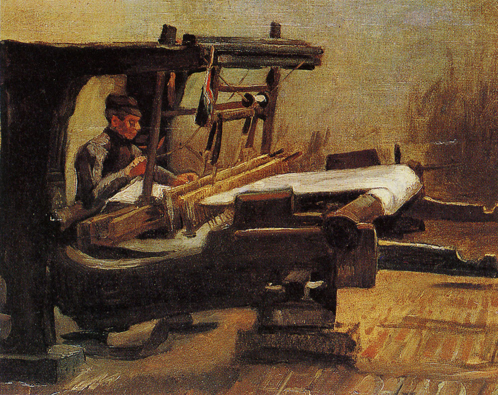 Vincent van Gogh - Weaver facing right