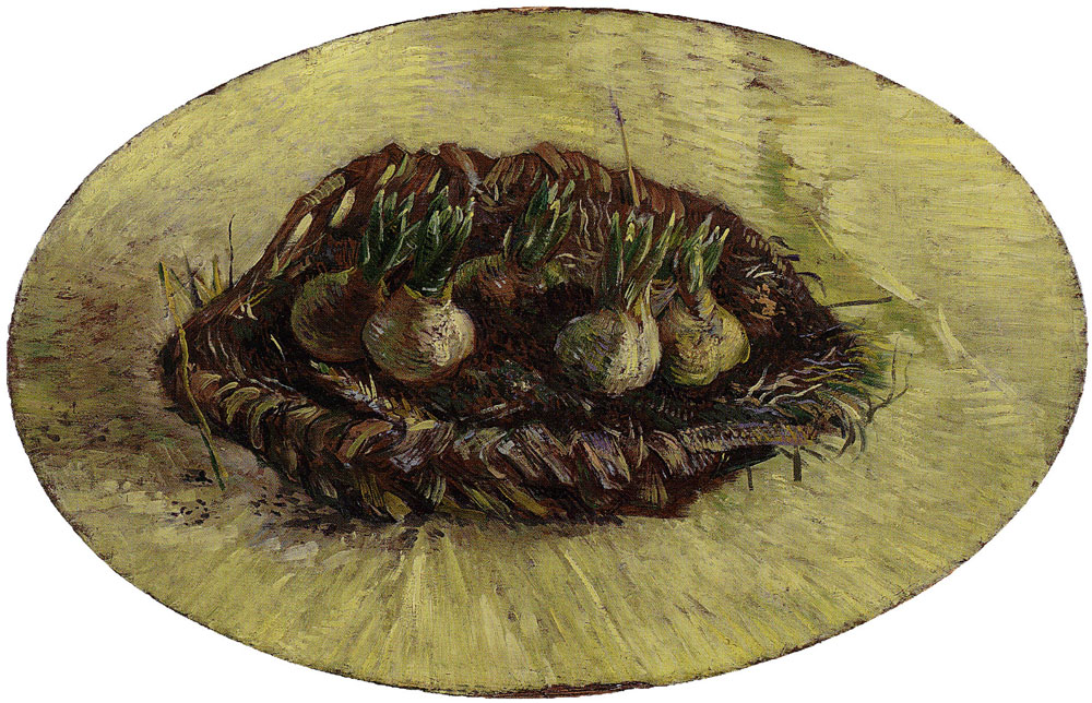 Vincent van Gogh - Basket of Sprouting Bulbs