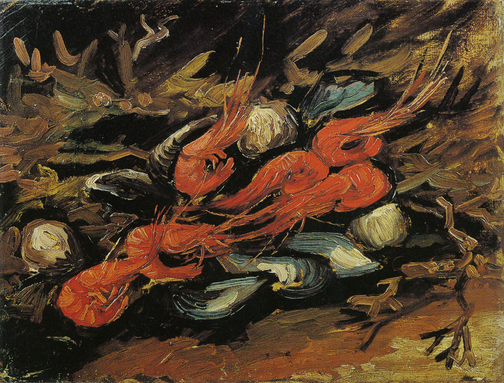 Vincent van Gogh - Mussels and shrimps