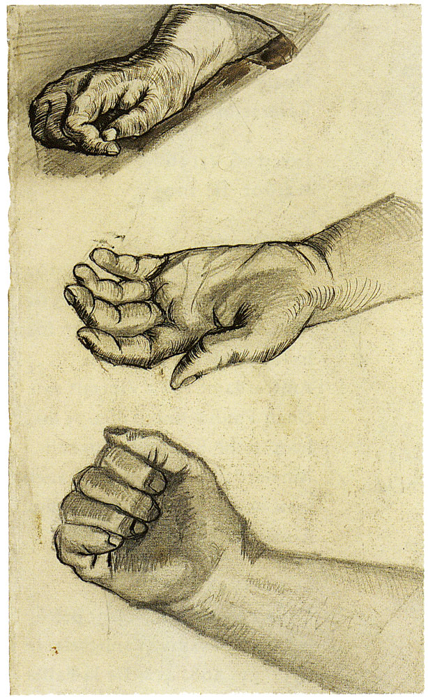 Vincent van Gogh - Three hands