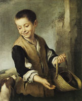 Bartolomé Esteban Murillo Boy with a Dog