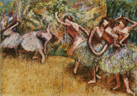 Edgar Degas Ballet scene