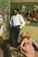 Edgar Degas Portrait of Henri Michel-Lévy