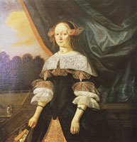 Franz Wulfhagen Portrait of a lady