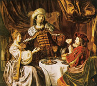 Jan Victors The banquet of Esther