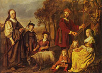 Jan Victors Family portrait