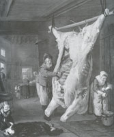 Jan Victors The slaughtered Ox