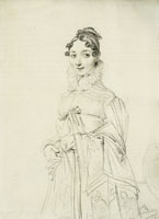 Jean Auguste Dominique Ingres Portrait of a Lady