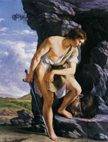 Orazio Gentileschi David with the Head of Goliath