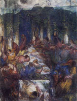 Paul Cézanne The orgy or The banquet