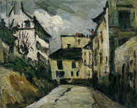 Paul Cézanne The Rue des Saules, Montmartre