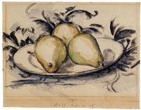 Paul Cézanne Three pears