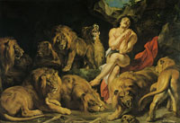 Peter Paul Rubens Daniel in the lions' den