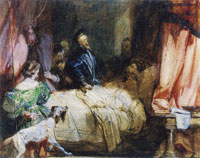 Richard Parkes Bonington Charles V visits François Ier after the Battle of Pavia