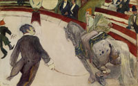Henri de Toulouse-Lautrec Equestrienne (At the Cirque Fernando)