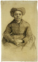 Vincent van Gogh Seated woman