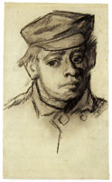 Vincent van Gogh Head of a young man