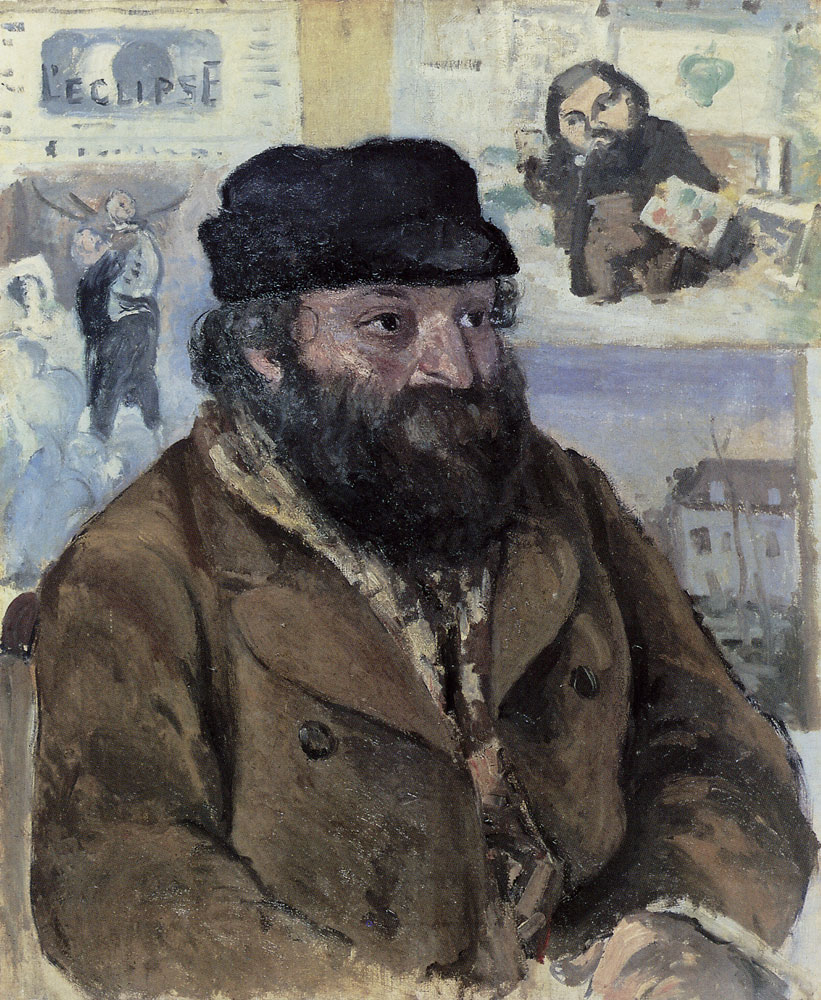 Camille Pissarro - Portrait of Cézanne