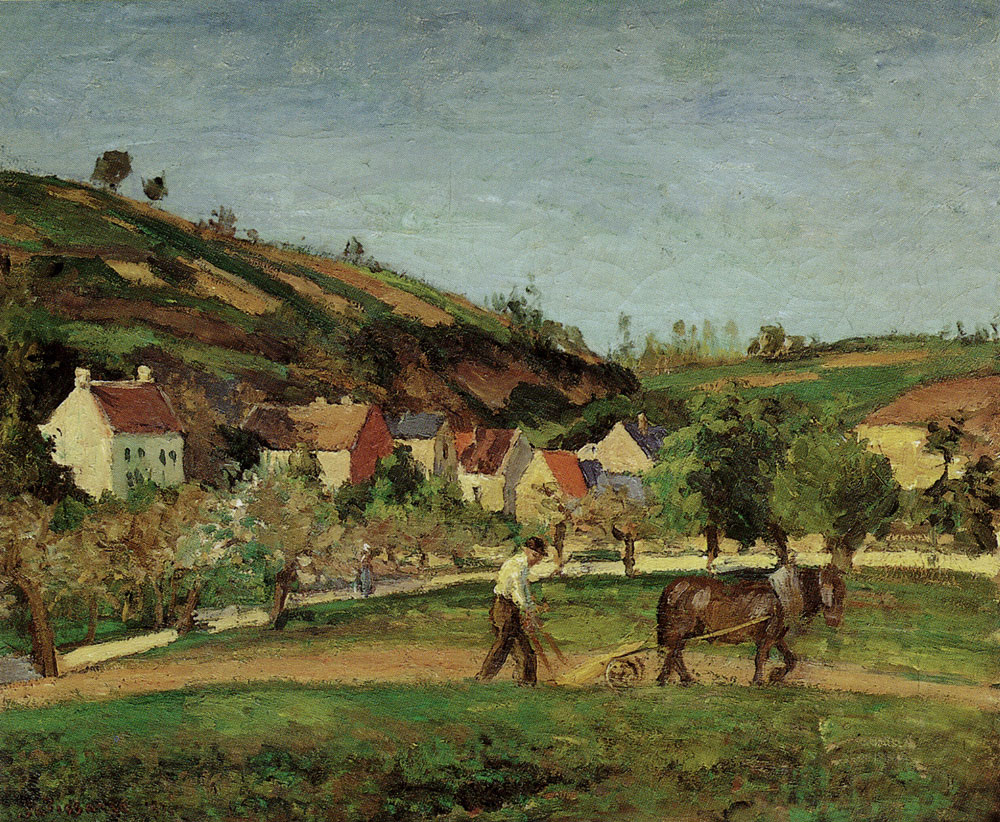 Camille Pissarro - The laborer