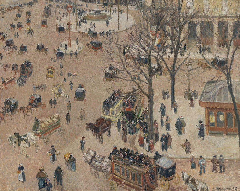 Camille Pissarro - Place du Théâtre
