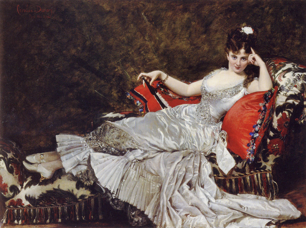 Carolus-Duran - Mademoiselle de Lancey, Alice Tahl called de Lancey