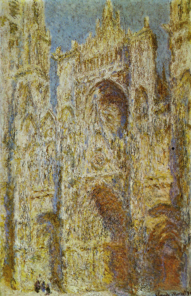 Claude Monet - Rouen cathedral, west façade